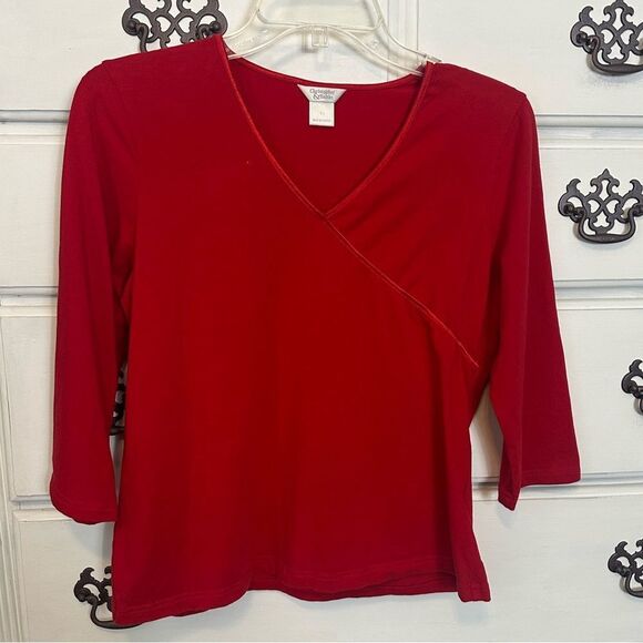 Vintage Christopher‎ & Banks Surplice Top - Picture 5 of 16